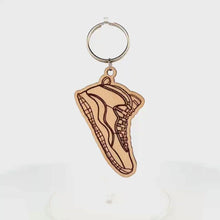 Load and play video in Gallery viewer, Air Jordan 10 Sneaker Inspired Keychain