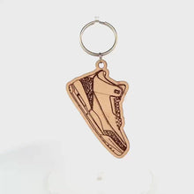 Load and play video in Gallery viewer, Air Jordan 3 Sneaker Inspired Keychain
