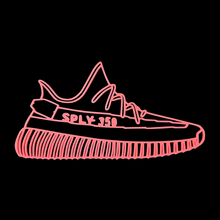 Load image into Gallery viewer, Boost 350 Yeezy Inspired Wall Art 2D
