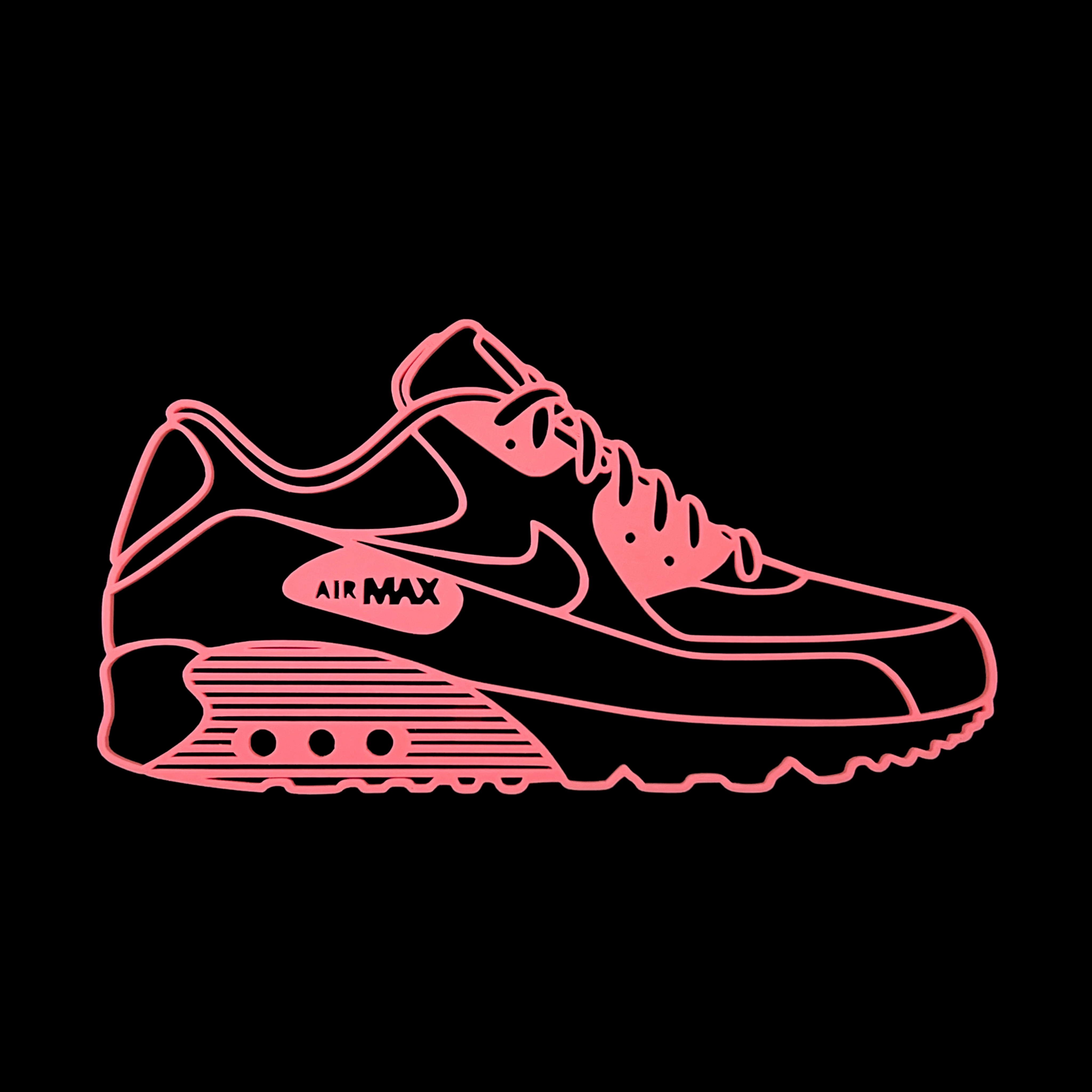 air max 90 cartoon custom