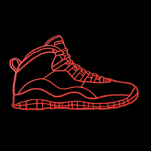 Load image into Gallery viewer, Air Jordan 10 Inspired Wall Piece 2D