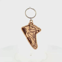 Load and play video in Gallery viewer, Air Jordan 7 Sneaker Inspired Keychain