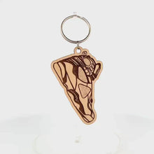 Load and play video in Gallery viewer, Air Jordan 8 Sneaker Inspired Keychain