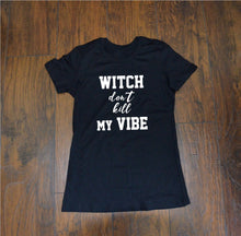 Load image into Gallery viewer, Witch dont Kill My /  Halloween T-shirt / Unisex / Costume / Dress up / Hip Hop / Urban / Kendrick Lamar
