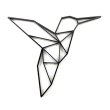 Load image into Gallery viewer, Hummingbird Geometric Wall Art 2D