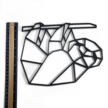 Load image into Gallery viewer, Sloth Geometric Wall Art 2D