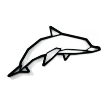 Load image into Gallery viewer, Dolphin Geometric Wall Art 2D