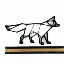 Load image into Gallery viewer, Fox Geometric Wall Art 2D