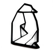 Load image into Gallery viewer, Penguin Geometric Bird Wall Art 2D