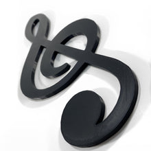 Load image into Gallery viewer, G Clef Wall Piece 2D