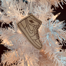 Load image into Gallery viewer, Air Jordan 1 inspired Wooden Sneaker Ornament
