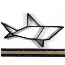 Load image into Gallery viewer, Shark Geometric Wall Art 2D