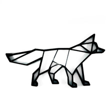 Load image into Gallery viewer, Fox Geometric Wall Art 2D