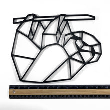 Load image into Gallery viewer, Sloth Geometric Wall Art 2D