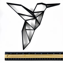Load image into Gallery viewer, Hummingbird Geometric Wall Art 2D