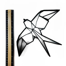 Load image into Gallery viewer, Swallow Geometric Bird Wall Art 2D