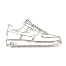 Load image into Gallery viewer, Air Force 1 Inspired Wall Art Piece 2D AF1