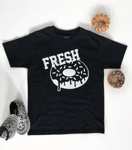 Load image into Gallery viewer, Monochrome Fresh Donuts Tee
