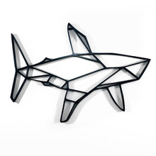 Load image into Gallery viewer, Shark #2 Geometric Wall Art 2D
