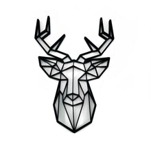 Load image into Gallery viewer, Deer Head Geometric Wall Art 2D
