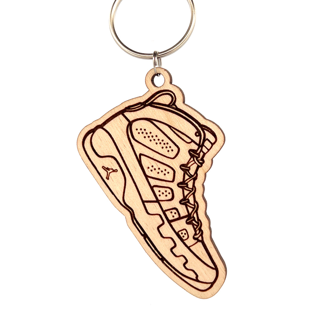 Air Jordan 9 Sneaker Inspired Keychain