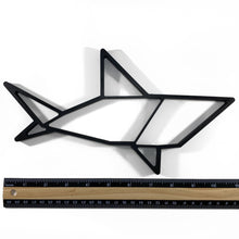 Load image into Gallery viewer, Shark Geometric Wall Art 2D
