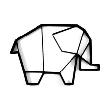 Load image into Gallery viewer, Elephant Geometric Wall Art 2D
