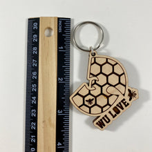 Load image into Gallery viewer, Wu-Tang WU LOVE Keychain Wood
