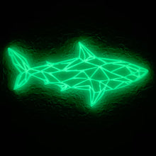 Load image into Gallery viewer, Shark #3 Geometric Wall Art 2D
