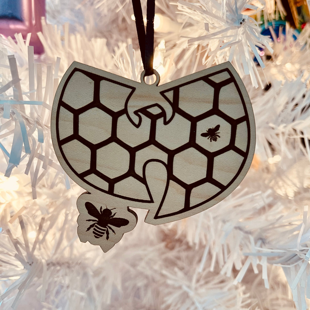 Wu-Tang Killah Bee Ornament Honeycomb / Gift / hip hop